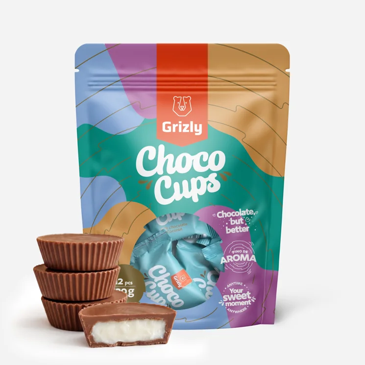 Choco Cups ciocolată cu lapte & cocos