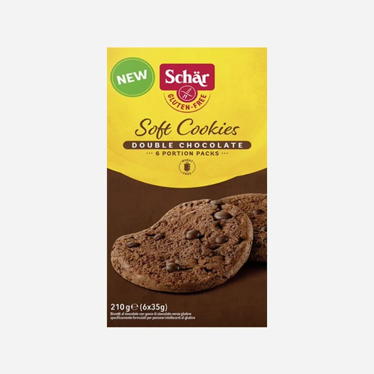 Cookies ciocolată dublă fără gluten