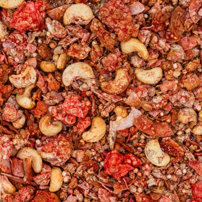 Granola cu căpșuni
