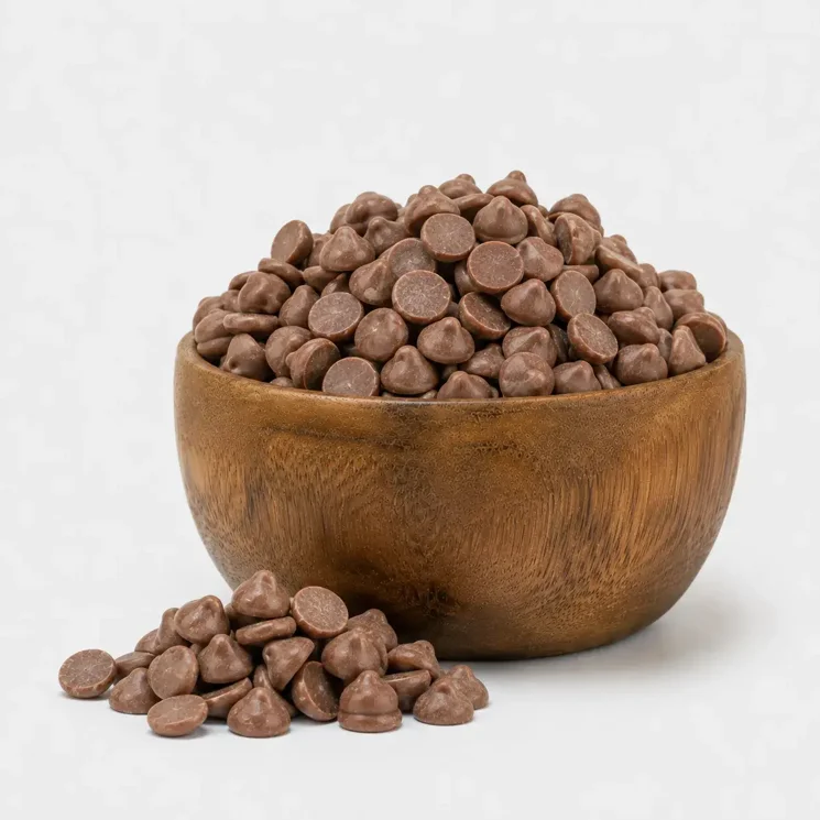Mini bănuți de ciocolată cu cacao îndulciți cu pudră de curmale BIO